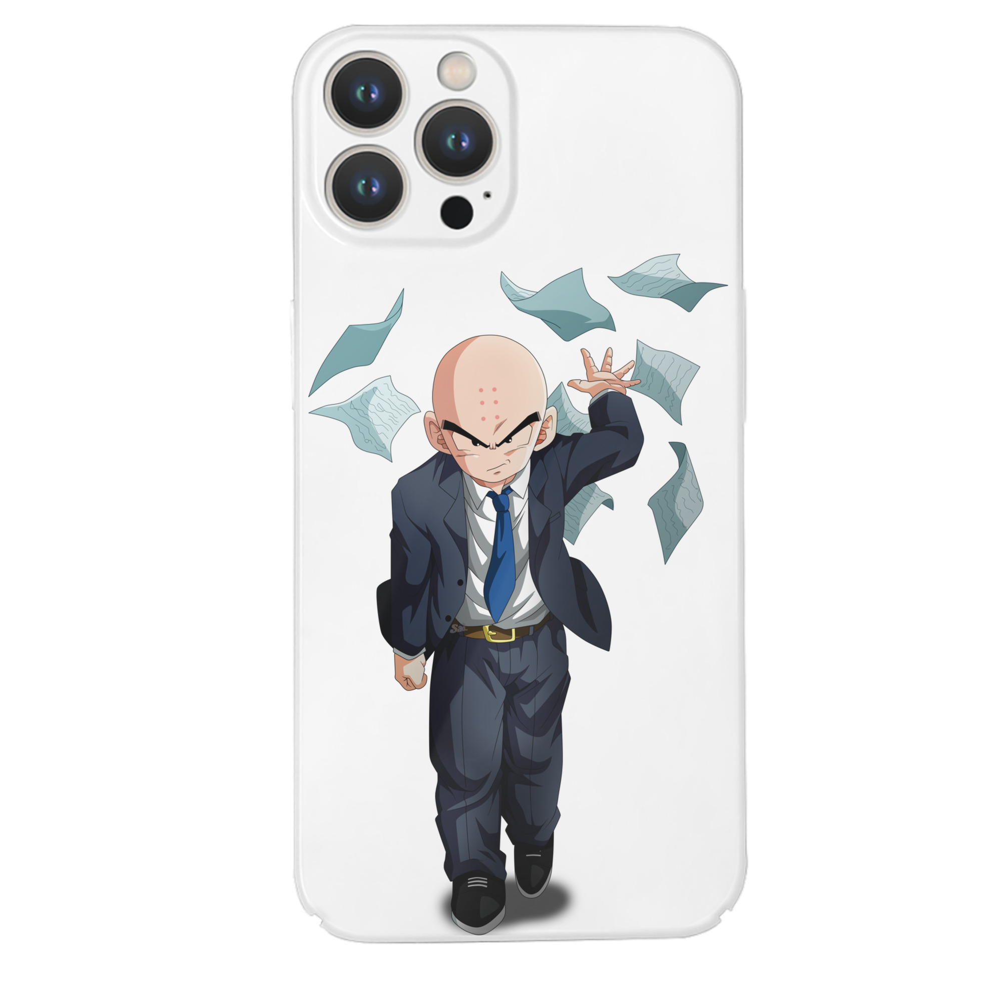 （画像用） ドラゴンボール クリリン DRAGON BALL krillin 【iPhone 14シリーズ対応】ハードケース
